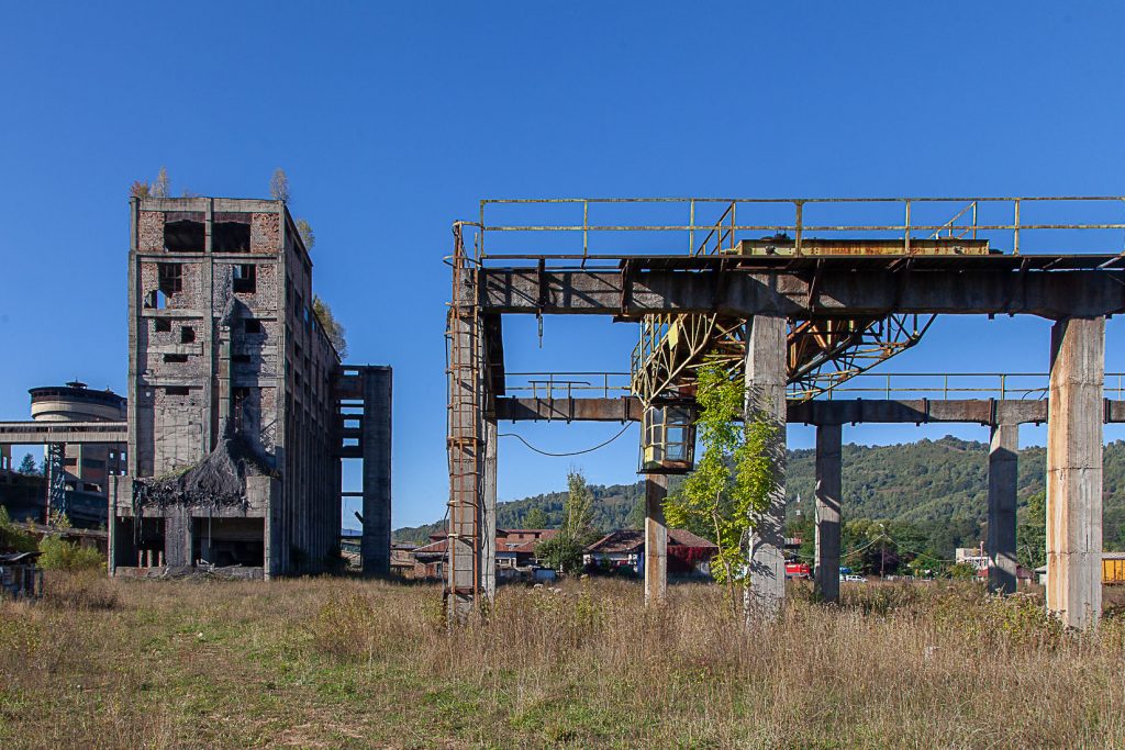 Antiguas instalaciones de la Mina Petrila. Rumania 2021