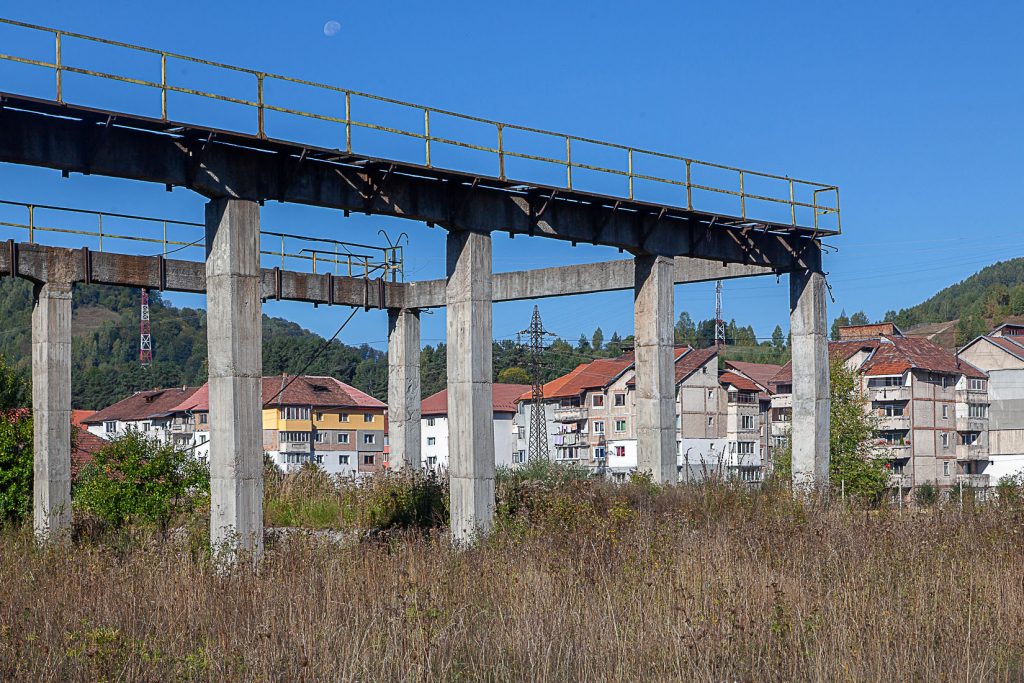 Antiguas instalaciones de la Mina Petrila. Rumania 2021