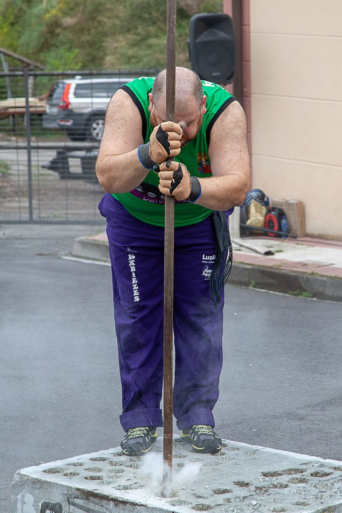 Concurso de Barrenadores. Museo de la Minería del País Vasco. Gallarta. Vizcaya. 2021