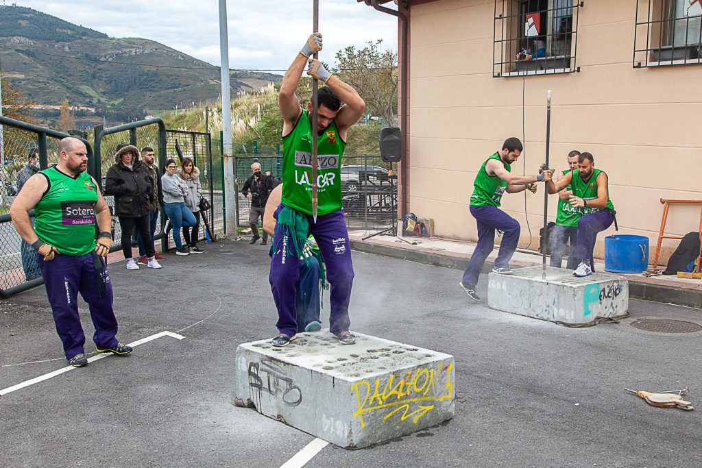 Concurso de Barrenadores. Museo de la Minería del País Vasco. Gallarta. Vizcaya. 2021