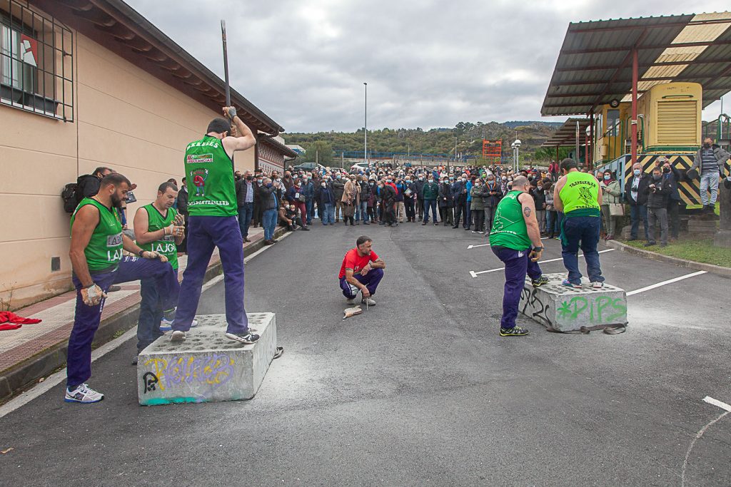 Concurso de Barrenadores. Museo de la Minería del País Vasco. Gallarta. Vizcaya. 2021