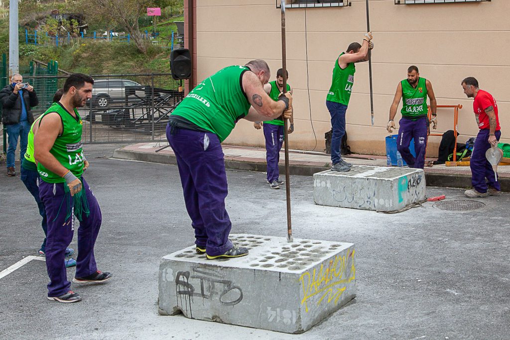 Concurso de Barrenadores. Museo de la Minería del País Vasco. Gallarta. Vizcaya. 2021