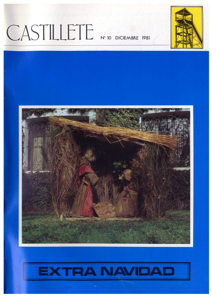 Revista Castillete Nº 10. Diciembre 1981, de Hulleras de Sabero y Anexas. 60 Páginas