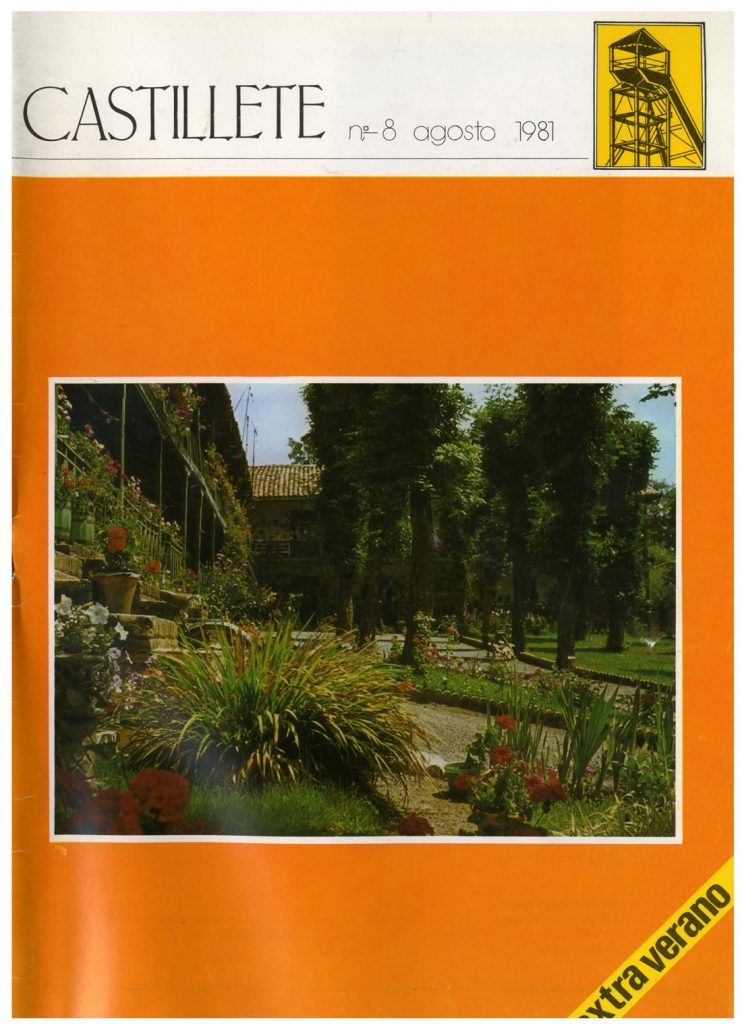 Revista Castillete Nº 8. Agosto 1981, de Hulleras de Sabero y Anexas. 43 Páginas