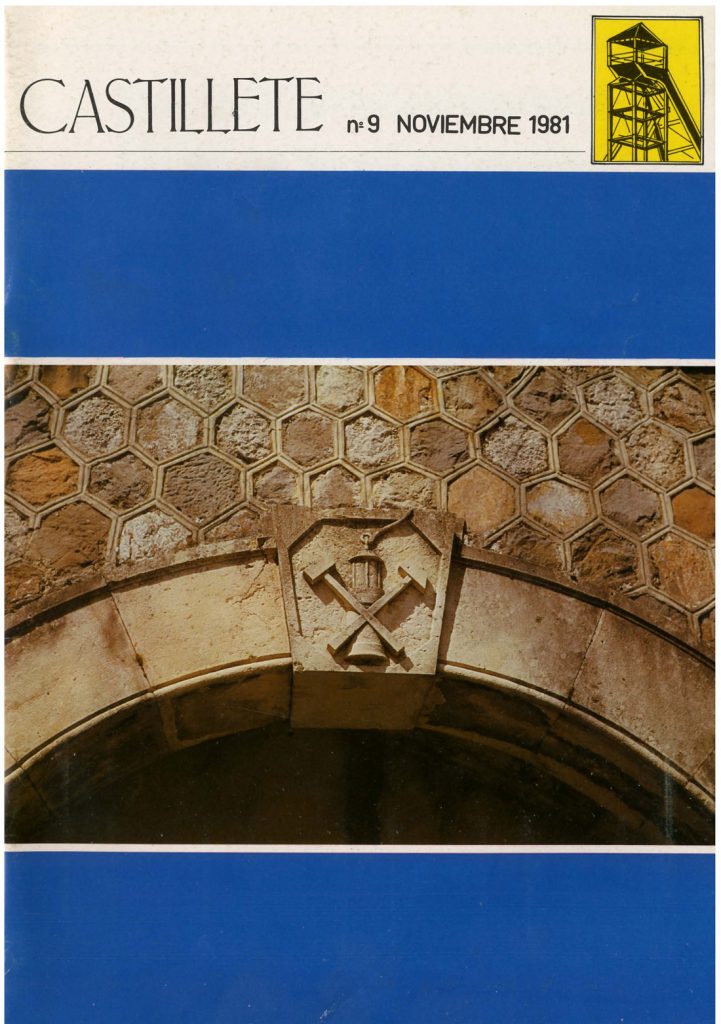 Revista Castillete Nº 8. Agosto 1981, de Hulleras de Sabero y Anexas. 43 Páginas