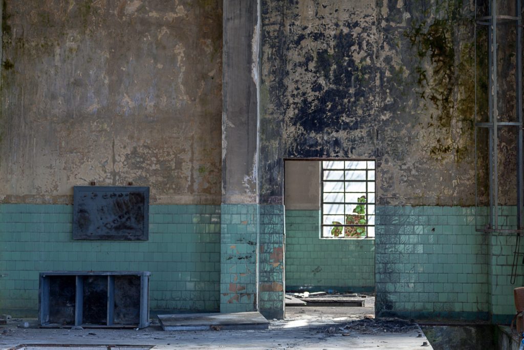 Instalaciones abandonadas del Pozo Pumarabule. Carbayín. Siero 2020