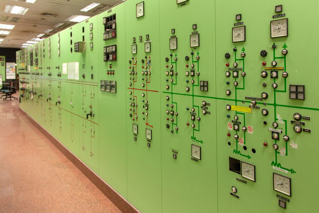 Sala de control. Central Térmica de Velilla del Río Carrión. Palencia 2021