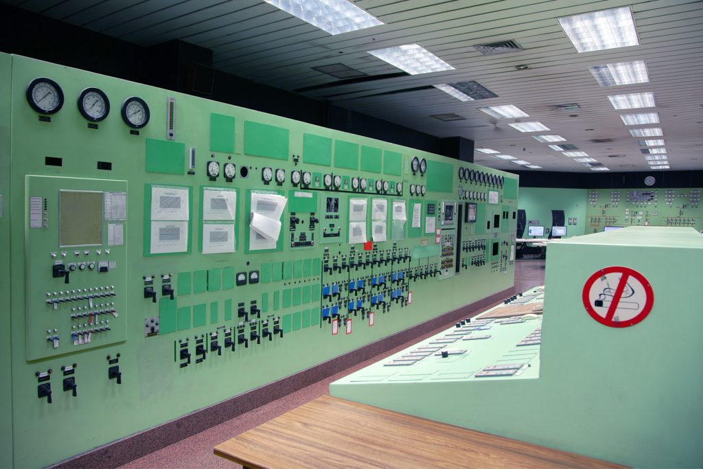 Sala de control. Central Térmica de Velilla del Río Carrión. Palencia 2021