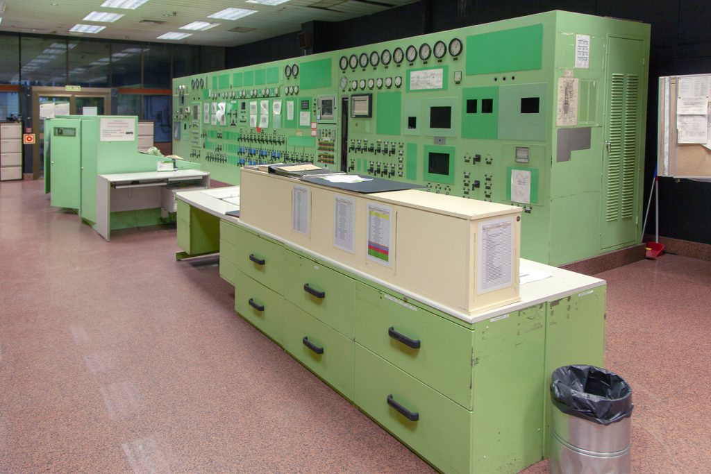 Sala de control. Central Térmica de Velilla del Río Carrión. Palencia 2021