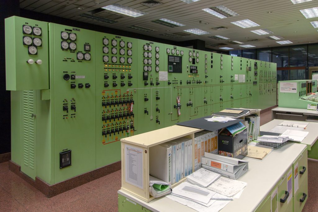Sala de control. Central Térmica de Velilla del Río Carrión. Palencia 2021