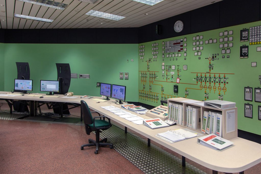 Sala de control. Central Térmica de Velilla del Río Carrión. Palencia 2021
