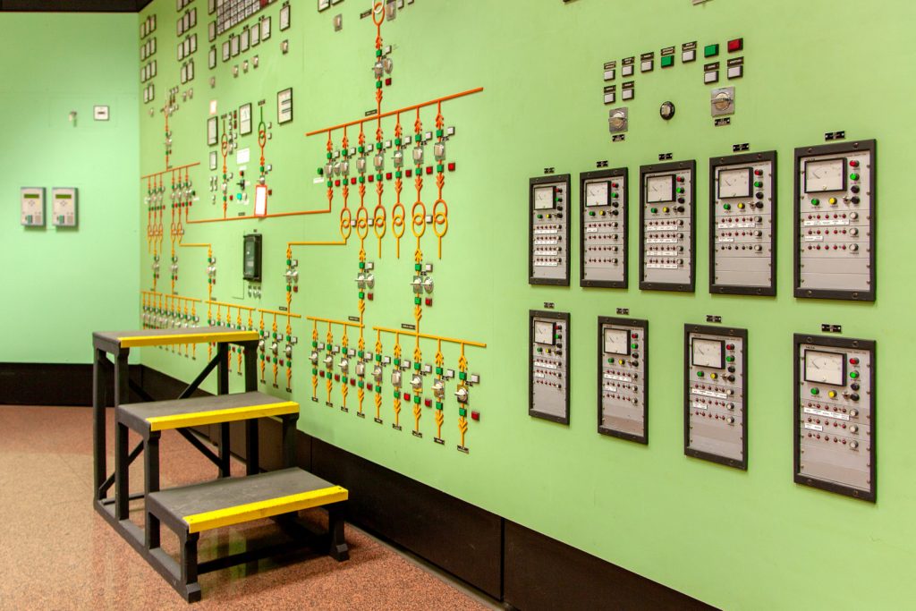 Sala de control. Central Térmica de Velilla del Río Carrión. Palencia 2021