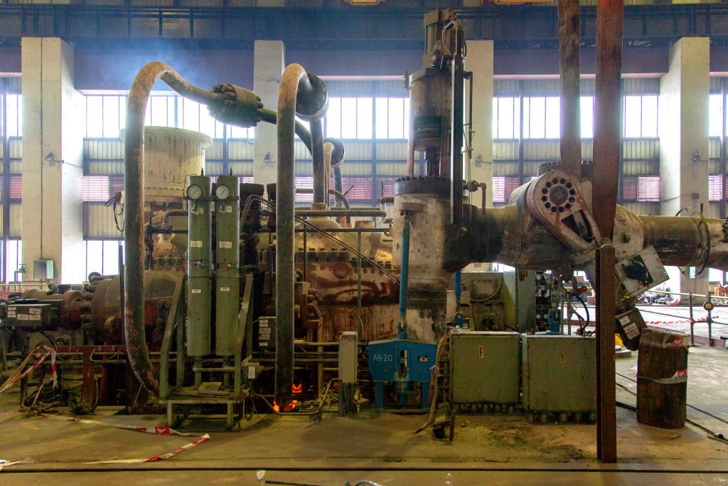 Desmantelamiento de la Central Térmica de Velilla del Río Carrión. Palencia 2021