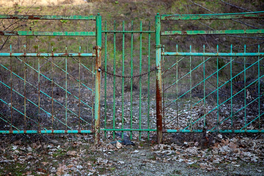 Instalaciones abandonadas del lavadero de La Recuelga, de Antracitas de Fabero. Santa Cruz del Sil. Páramo del Sil. León 2018