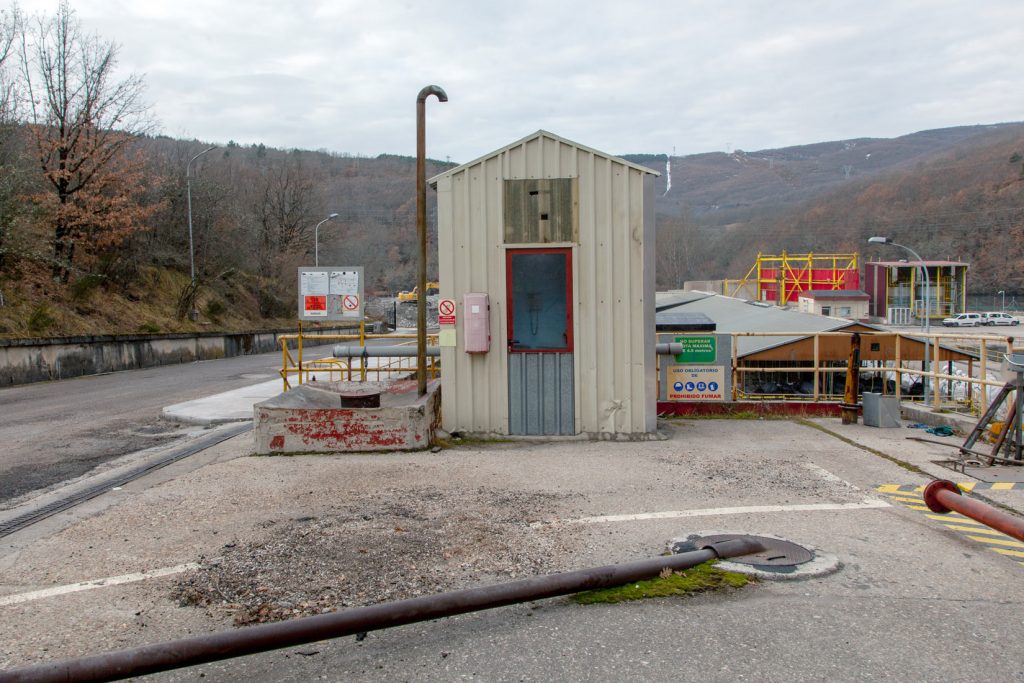 Desmantelamiento de la Central Térmica de Velilla del Río Carrión. Palencia 2021