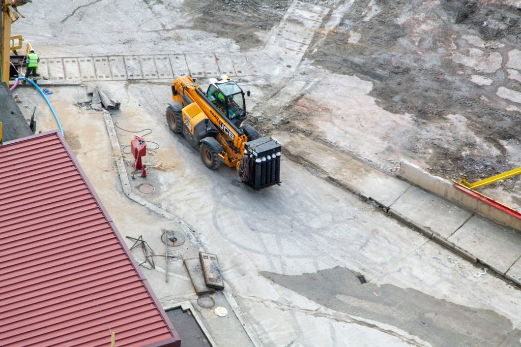Desmantelamiento de la Central Térmica de Velilla del Río Carrión. Palencia 2021