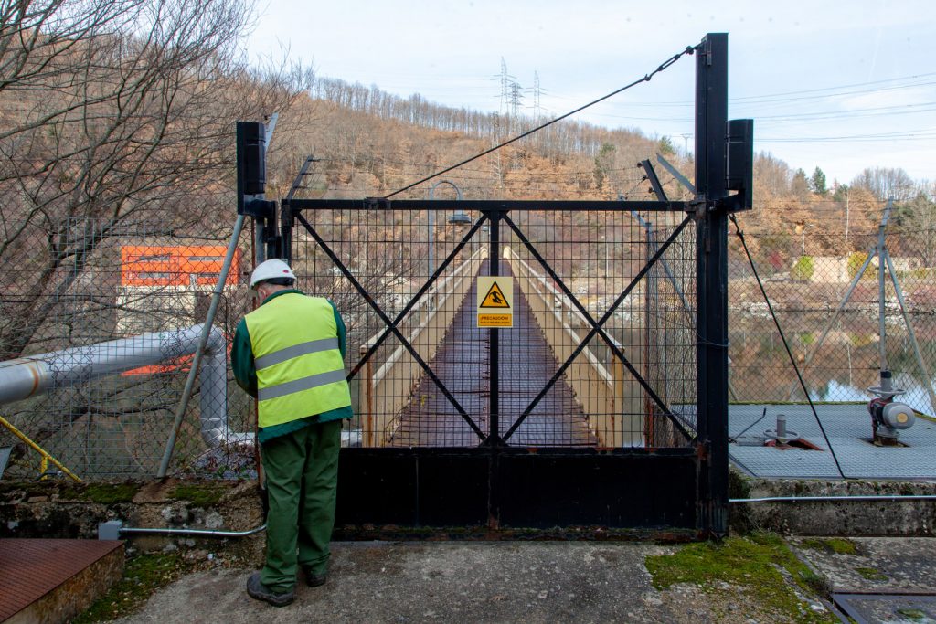 Desmantelamiento de la Central Térmica de Velilla del Río Carrión. Palencia 2021