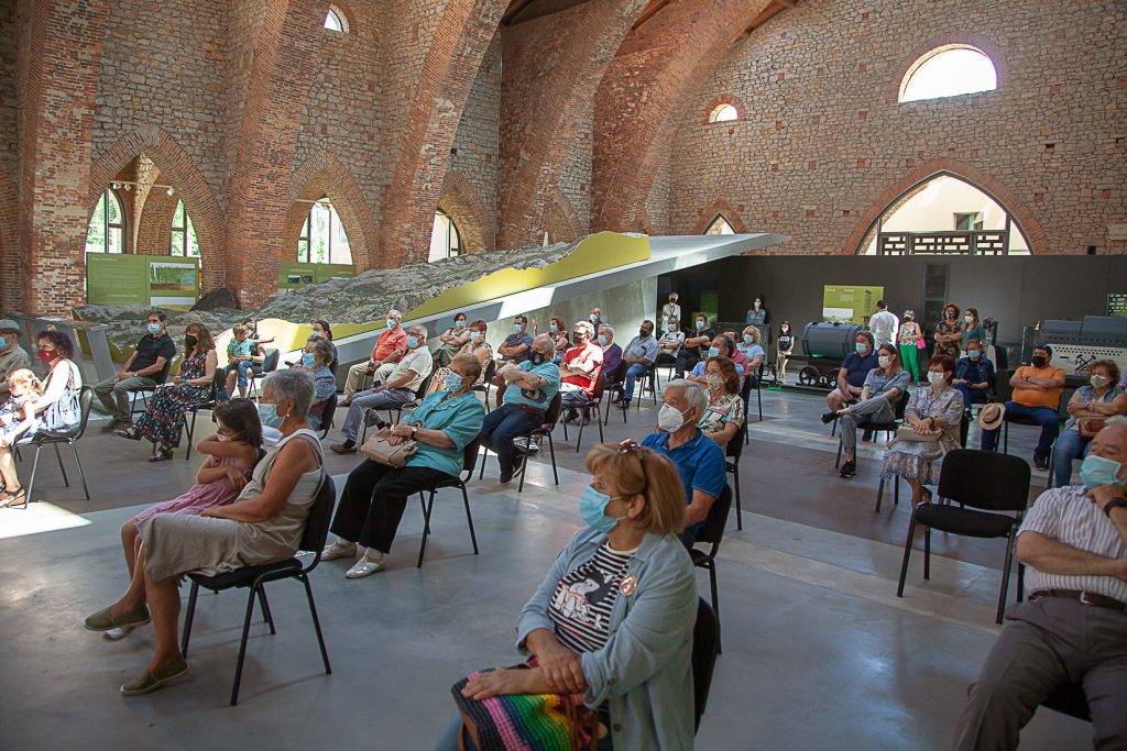 Inauguración de la exposición del carbón al grafiti. Museo de la siderurgia y la minería de Castilla y León. Sabero. León 2021