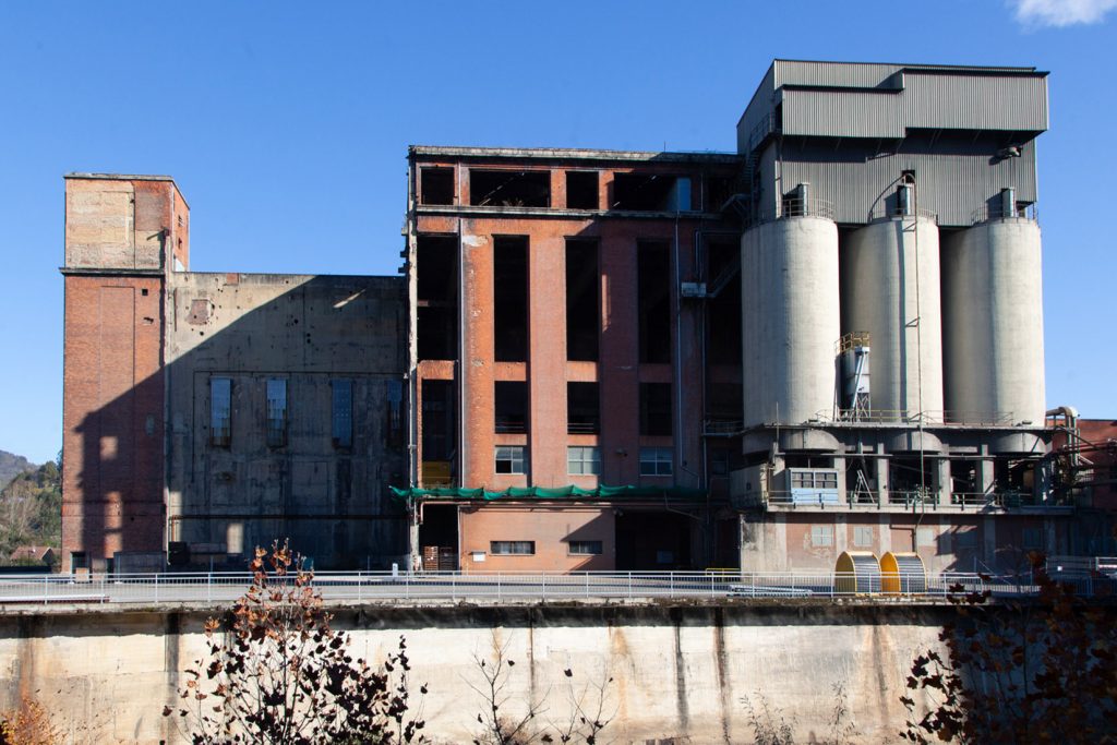 Desmantelamiento de la Central Térmica de Lada. Iberdrola. Langreo. Asturias 2021
