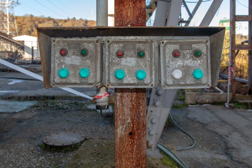 Desmantelamiento de la Central Térmica de Lada. Iberdrola. Langreo. Asturias 2021
