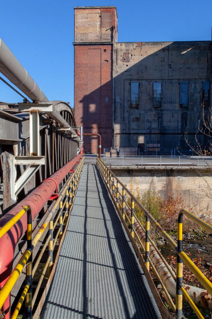 Desmantelamiento de la Central Térmica de Lada. Iberdrola. Langreo. Asturias 2021