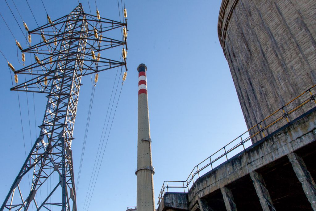 Desmantelamiento de la Central Térmica de Lada. Iberdrola. Langreo. Asturias 2021