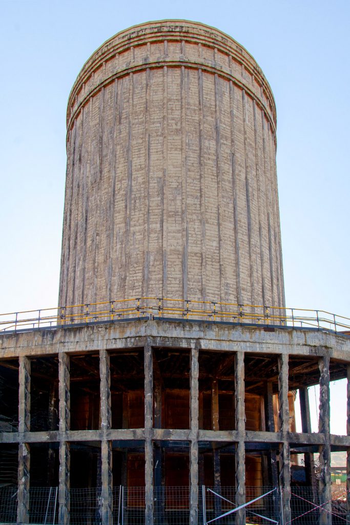 Desmantelamiento de la Central Térmica de Lada. Iberdrola. Langreo. Asturias 2021