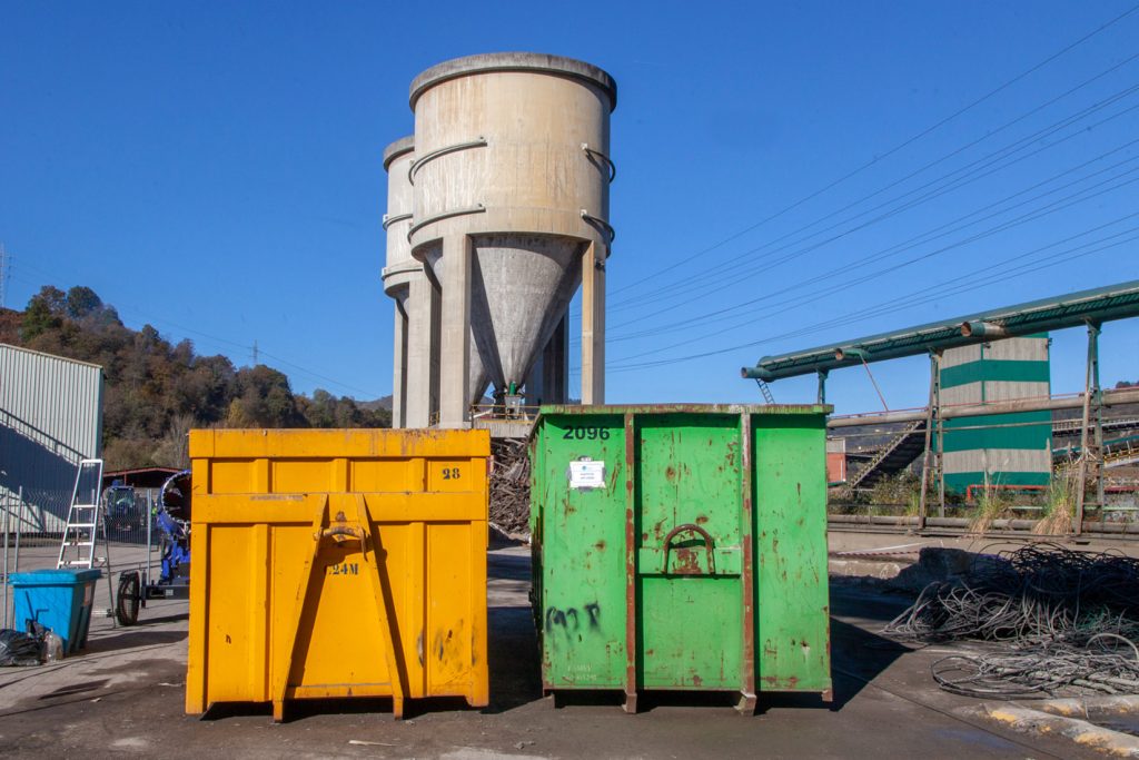 Desmantelamiento de la Central Térmica de Lada. Iberdrola. Langreo. Asturias 2021