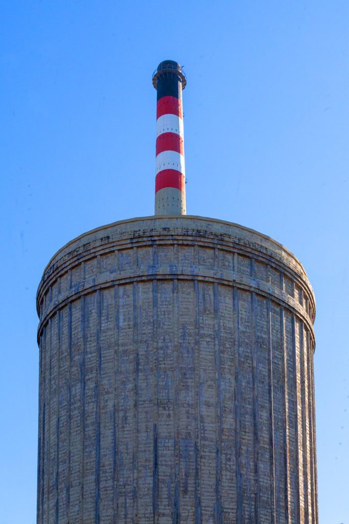 Desmantelamiento de la Central Térmica de Lada. Iberdrola. Langreo. Asturias 2021