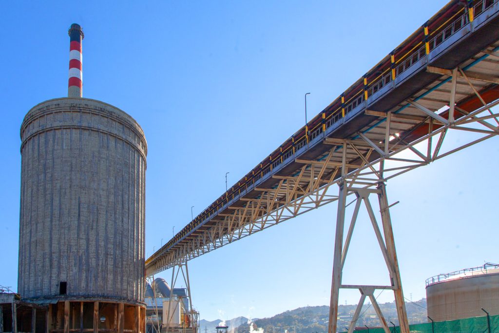 Desmantelamiento de la Central Térmica de Lada. Iberdrola. Langreo. Asturias 2021