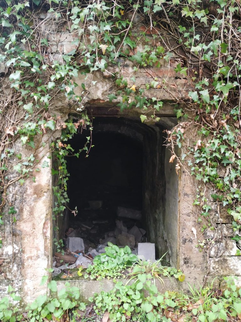Bocamina sita en Entrerríos; Agüeria de San Xuan, Mieres. Asturias 2022