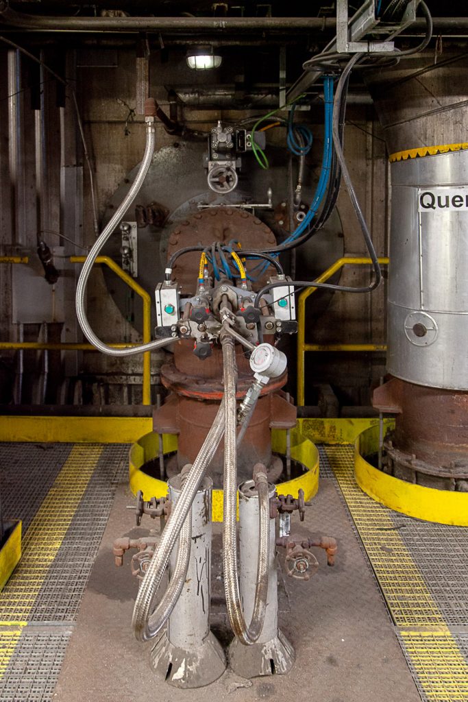 Desmantelamiento de la Central Térmica de Lada. Iberdrola. Langreo. Asturias 2021