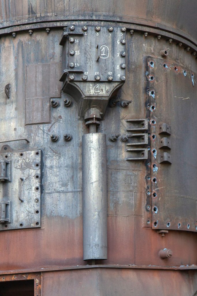 Desmantelamiento de la Central Térmica de Lada. Iberdrola. Langreo. Asturias 2021