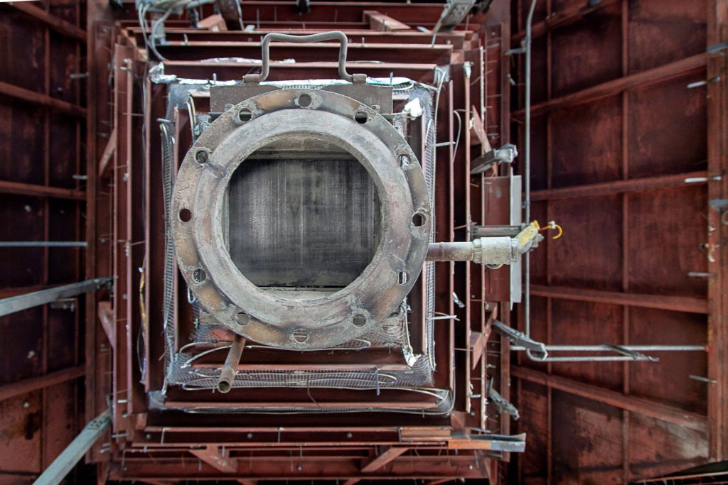 Desmantelamiento de la Central Térmica de Lada. Iberdrola. Langreo. Asturias 2021