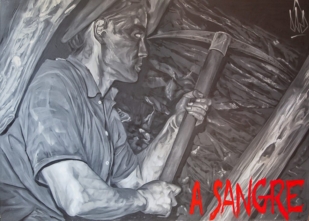 Exposición de Herramientas mineras. A sangre. Museo de la Siderurgia y la Minería de Castilla y León. Sabero 2021