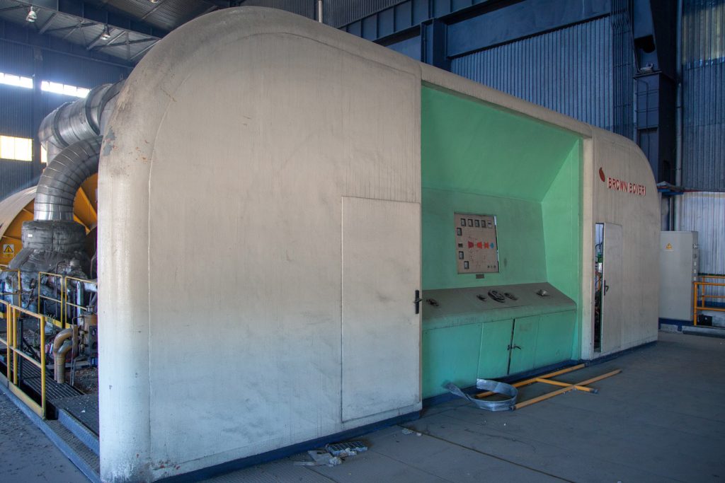 Desmantelamiento de la Central Térmica de La Robla. Naturgy. León 2022