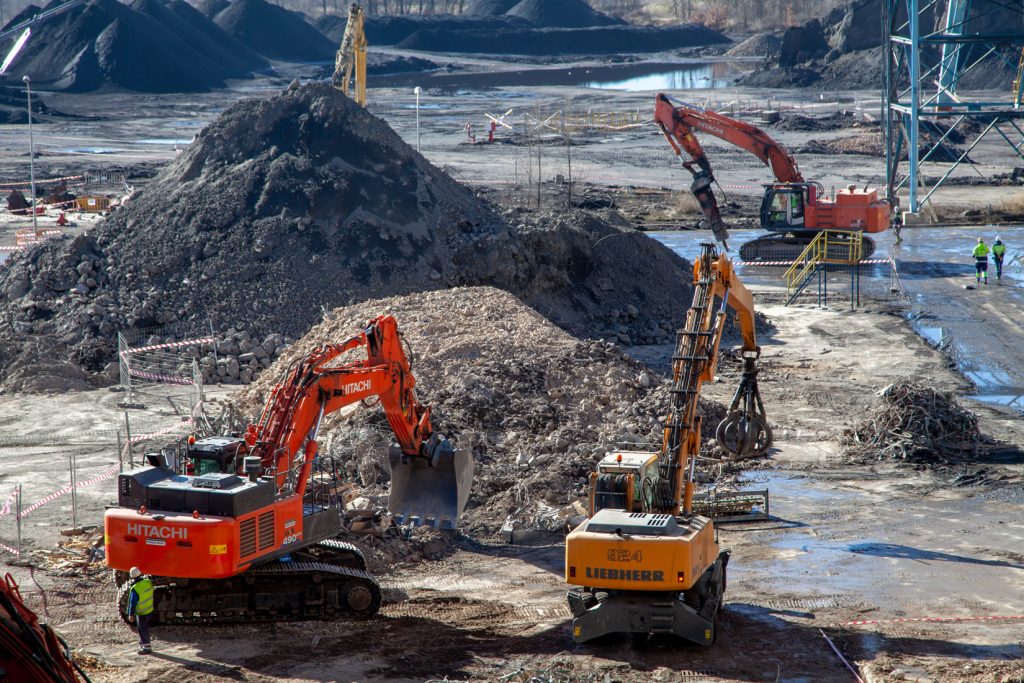 Desmantelamiento de la Central Térmica de La Robla. Naturgy. León 2022