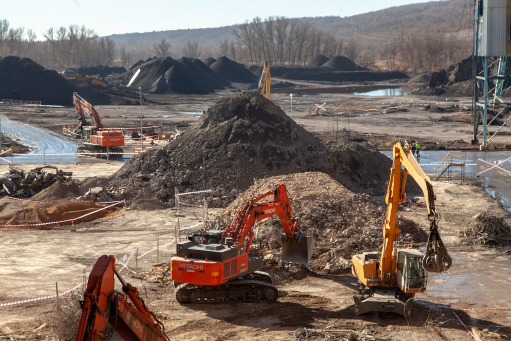 Desmantelamiento de la Central Térmica de La Robla. Naturgy. León 2022