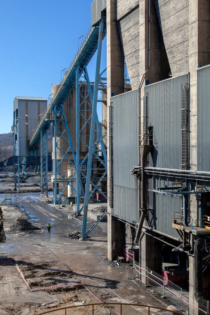 Desmantelamiento de la Central Térmica de La Robla. Naturgy. León 2022