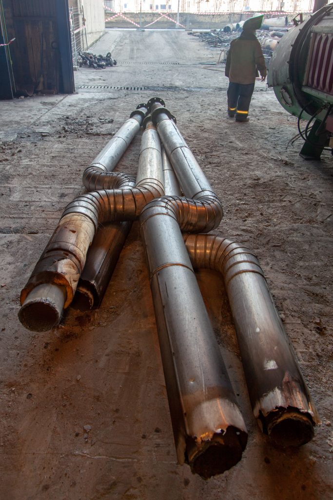 Desmantelamiento de la Central Térmica de La Robla. Naturgy. León 2022