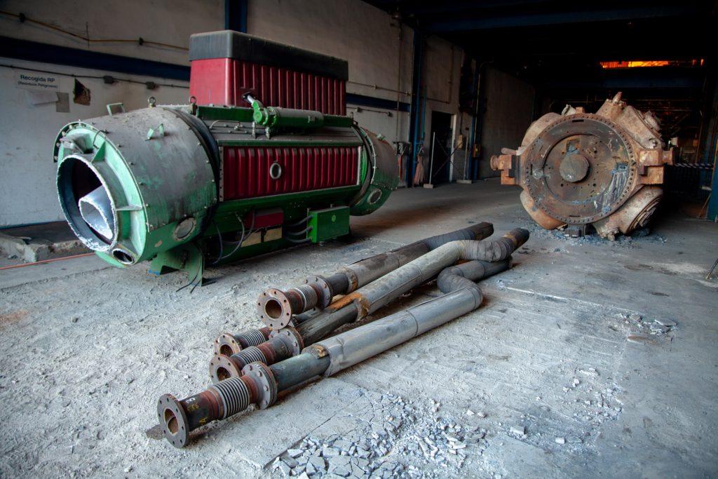 Desmantelamiento de la Central Térmica de La Robla. Naturgy. León 2022
