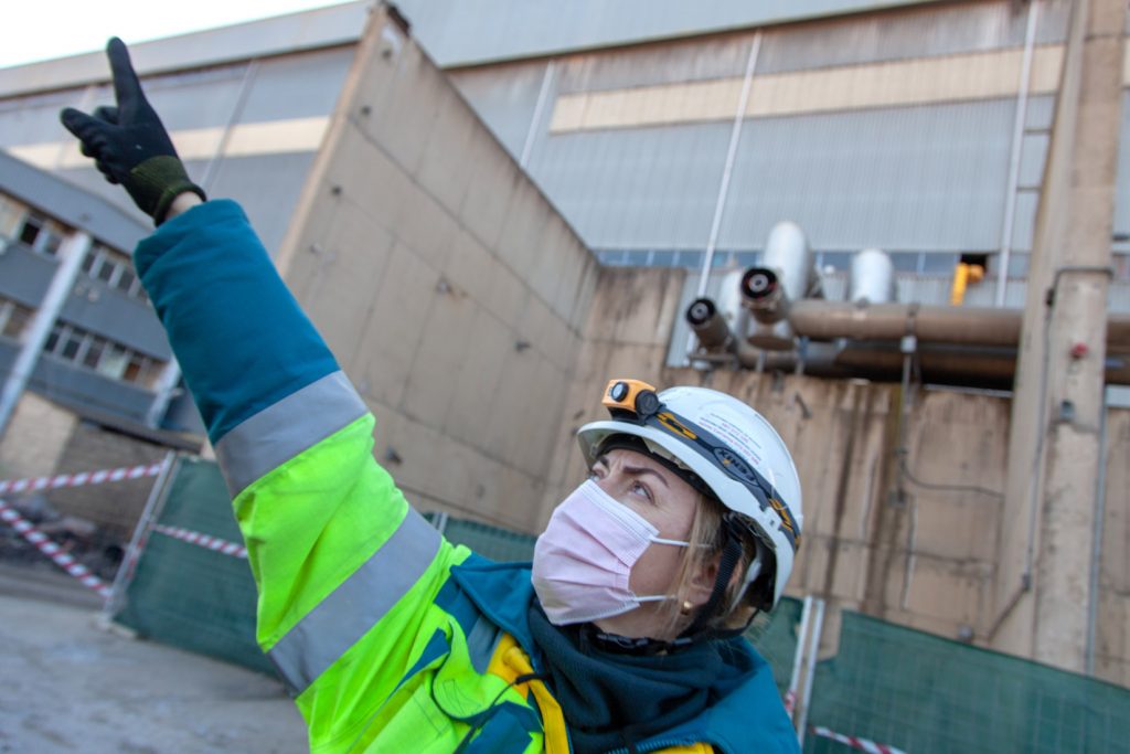 Desmantelamiento de la Central Térmica de La Robla. Naturgy. León 2022