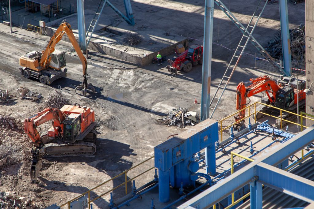 Desmantelamiento de la Central Térmica de La Robla. Naturgy. León 2022