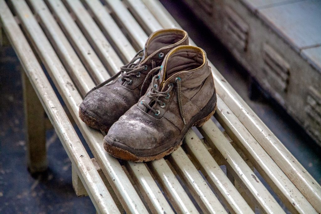 Casa de aseos del pozo San Luis. Ecomuseo del Valle del Samuño. Langreo. Asturias 2020