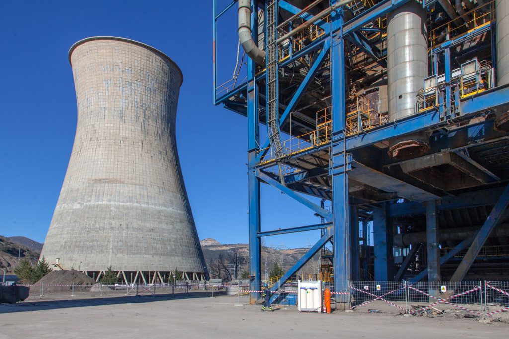 Desmantelamiento de la Central Térmica de La Robla. Naturgy. León 2022