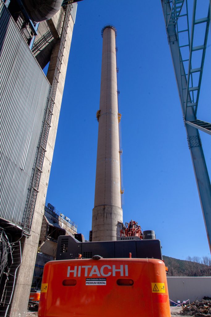 Desmantelamiento de la Central Térmica de La Robla. Naturgy. León 2022