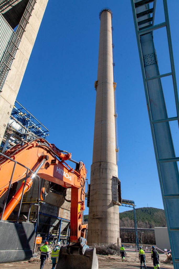 Desmantelamiento de la Central Térmica de La Robla. Naturgy. León 2022
