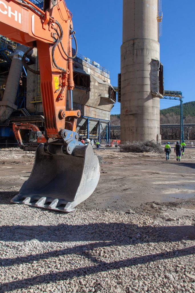 Desmantelamiento de la Central Térmica de La Robla. Naturgy. León 2022
