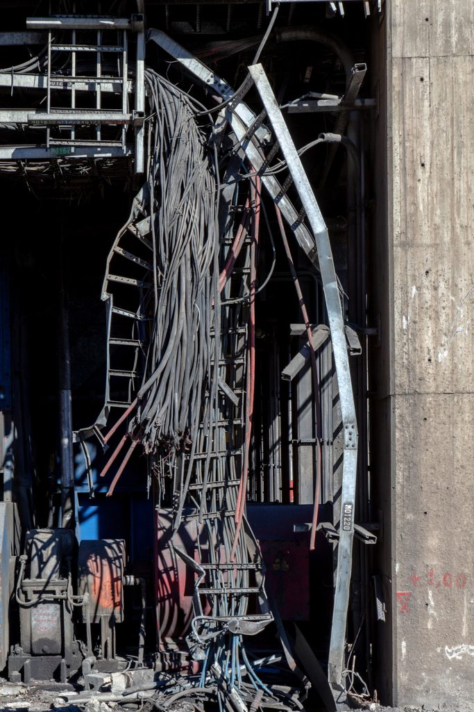 Desmantelamiento de la Central Térmica de La Robla. Naturgy. León 2022