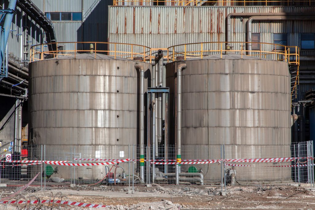 Desmantelamiento de la Central Térmica de La Robla. Naturgy. León 2022